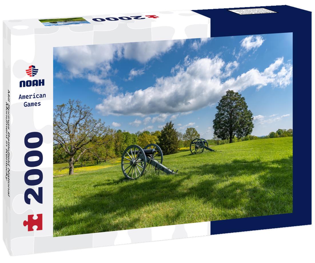 Noah Jigsaw Puzzle Mill Springs Battlefield National Monument in Kentucky 2000 pieces