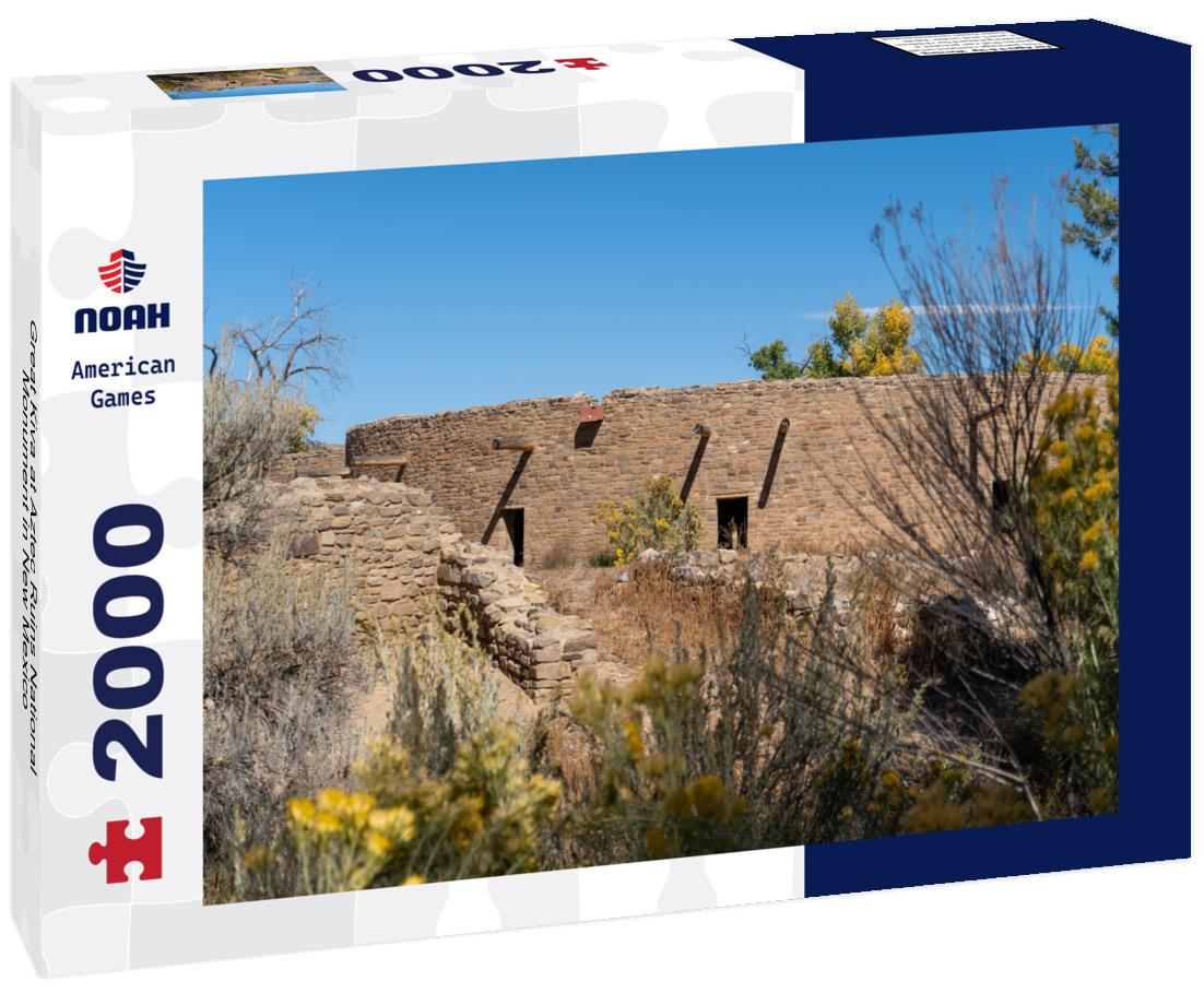 Noah Jigsaw Puzzle Great Kiva at Aztec Ruins National Monument in New Mexico 2000 pieces
