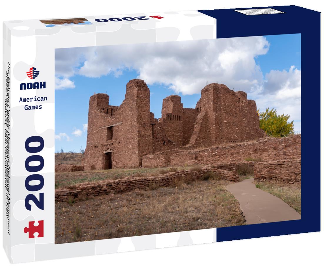 Noah Jigsaw Puzzle The Salinas Pueblo Missions National Monument preserves three Spanish missions in New Mexico, near Mountainair 2000 pieces