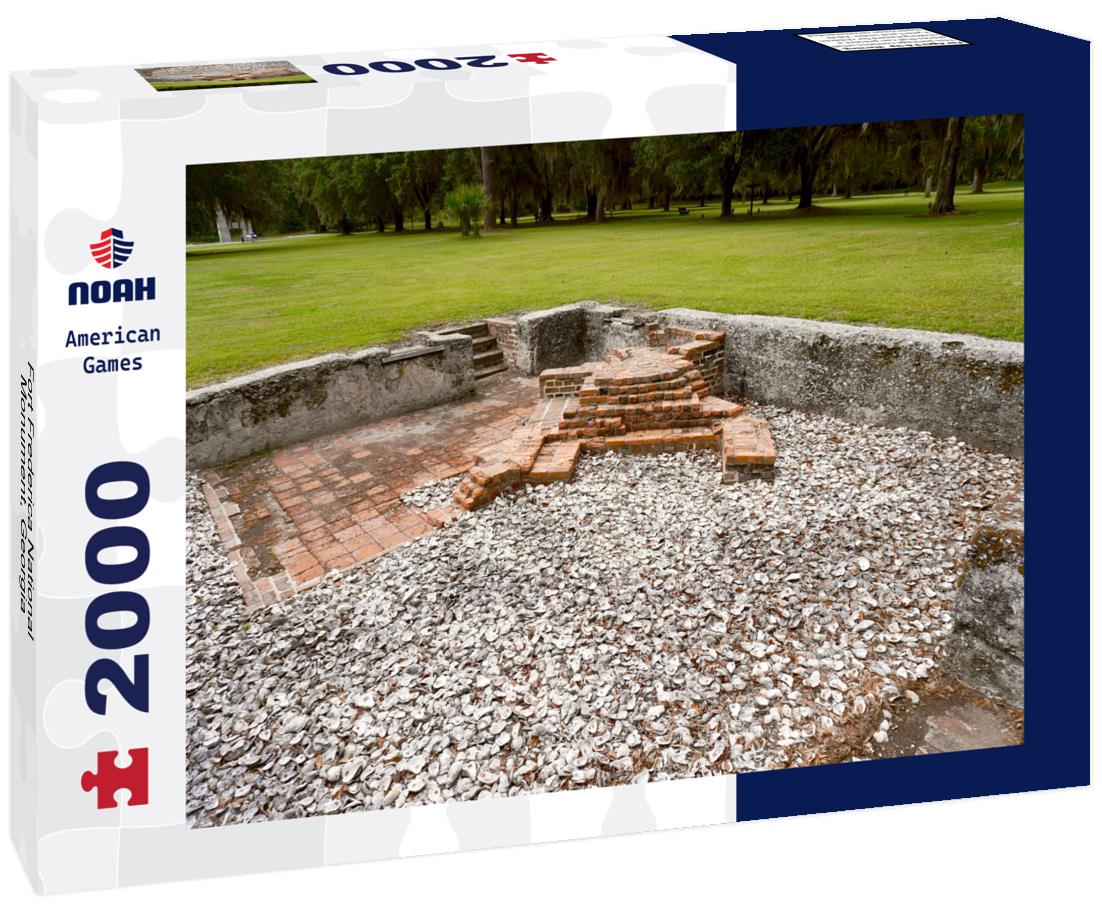 Noah Jigsaw Puzzle Fort Frederica National Monument, Georgia 2000 pieces