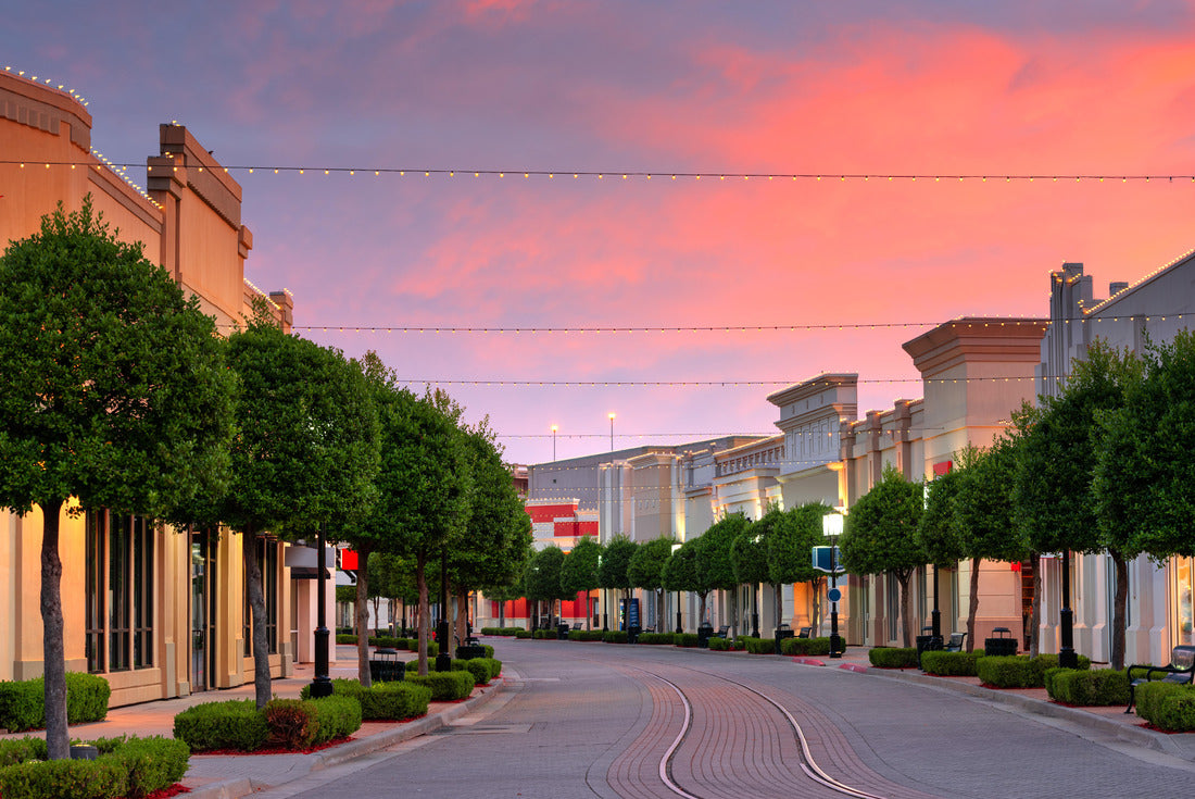 Noah Jigsaw Puzzle Shreveport, Louisiana, USA downtown and stores at dusk 2000 pieces