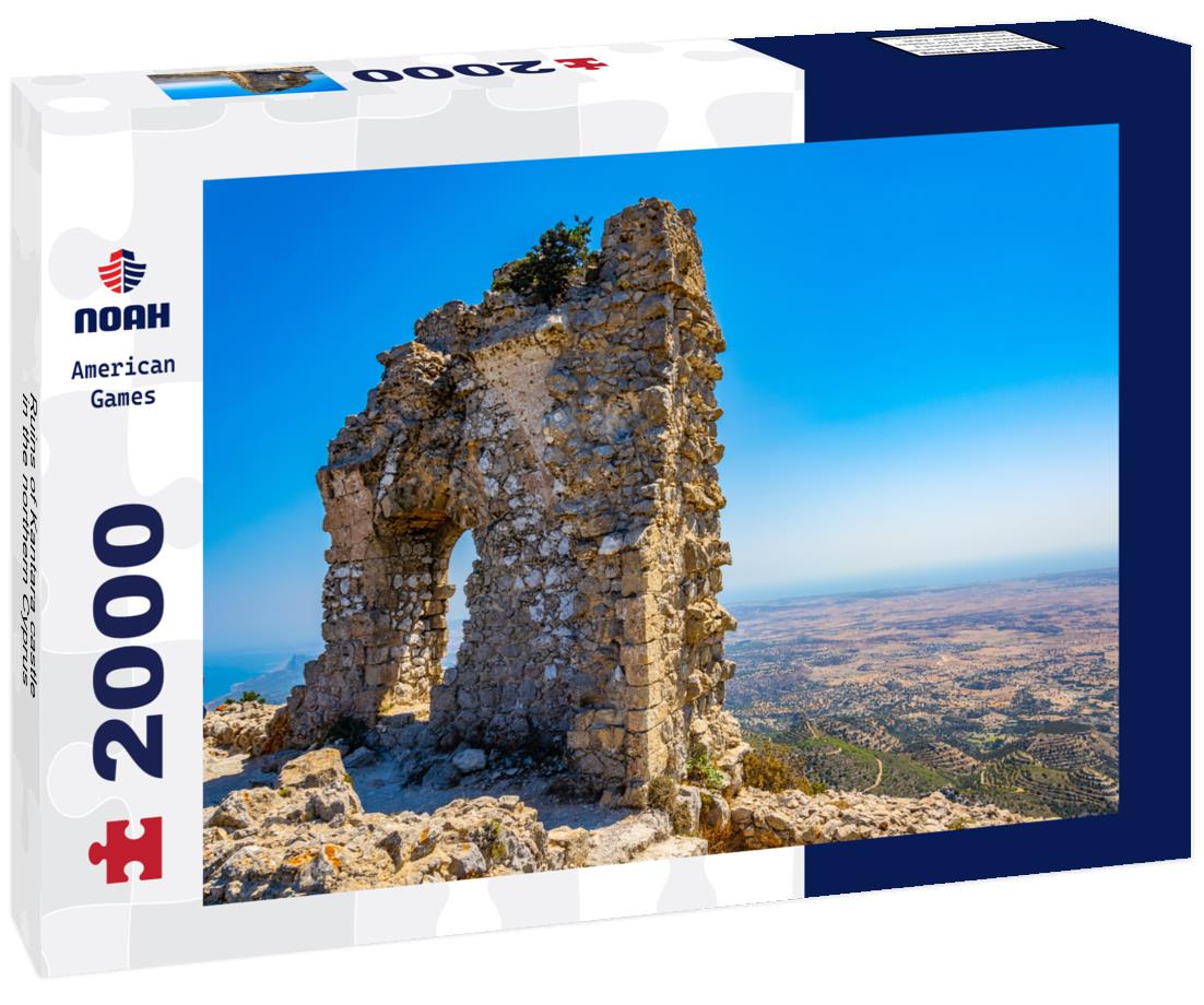 Ruins of Kantara castle in the northern Cyprus 2000pc Puzzle