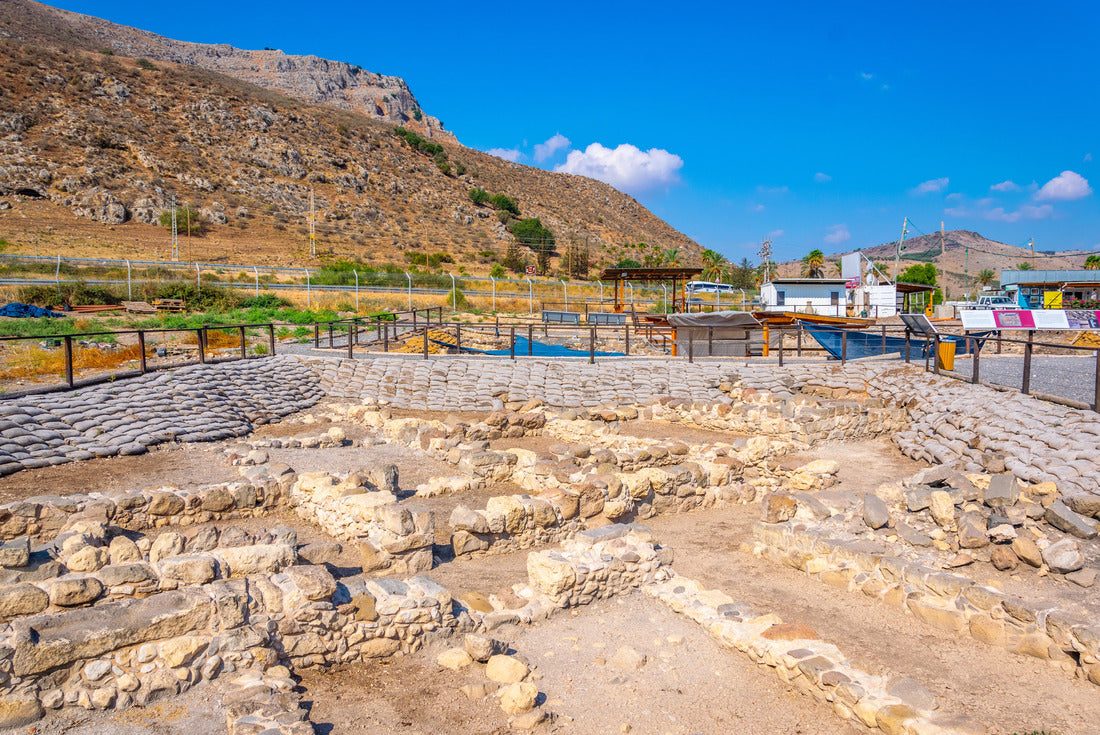 Noah Jigsaw Puzzle Ruins of Magdala near sea of galilee in Israel 2000 pieces