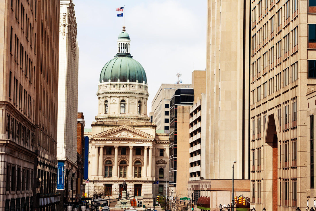 Indiana Statehouse building, Indianapolis, USA 2000pc Puzzle