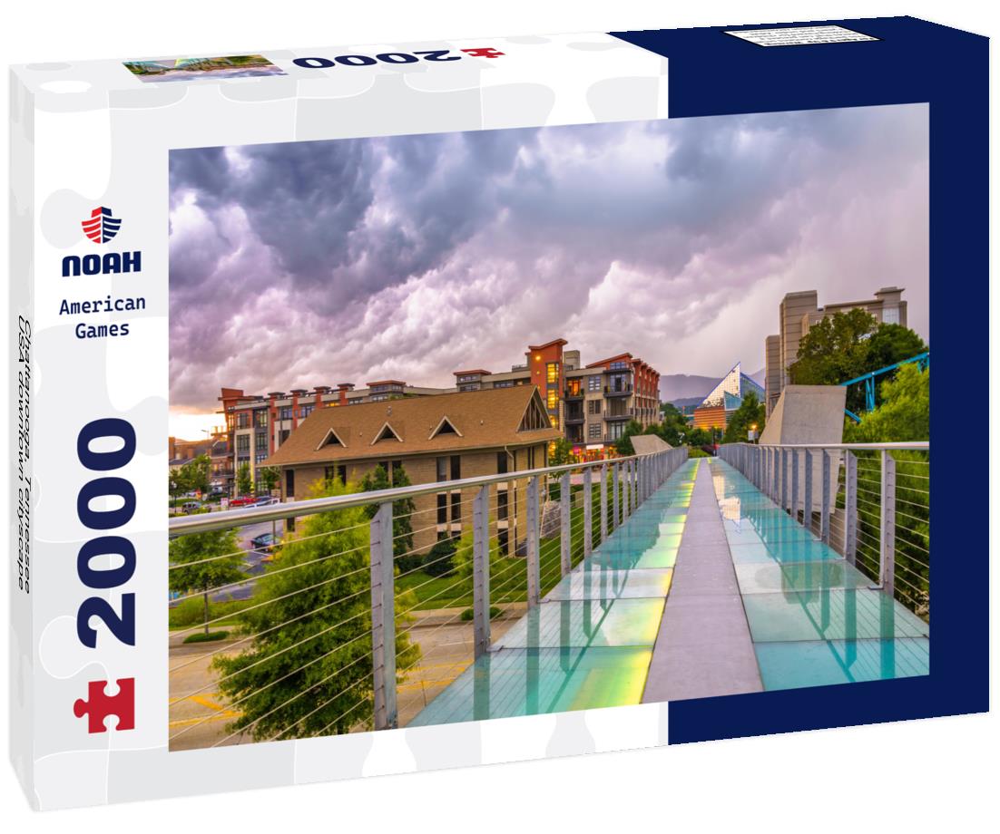 Chattanooga, Tennessee, USA downtown cityscape 2000pc Puzzle