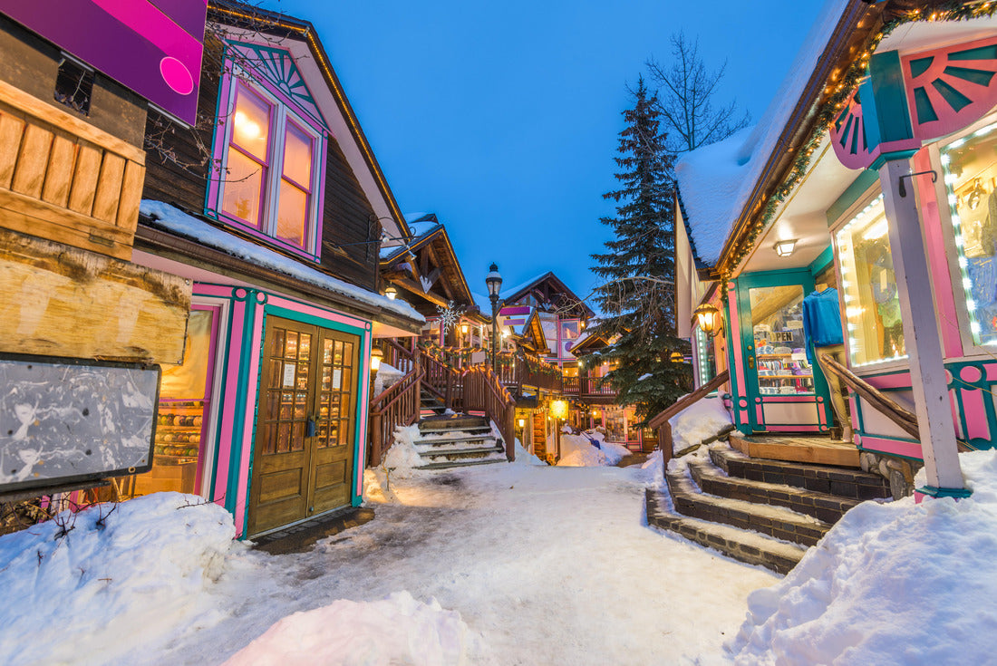 Noah Jigsaw Puzzle Breckenridge, Colorado, USA Downtown in winter 2000 pieces