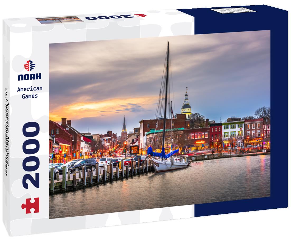 Annapolis, Maryland, USA from Annapolis Harbor 2000pc Puzzle