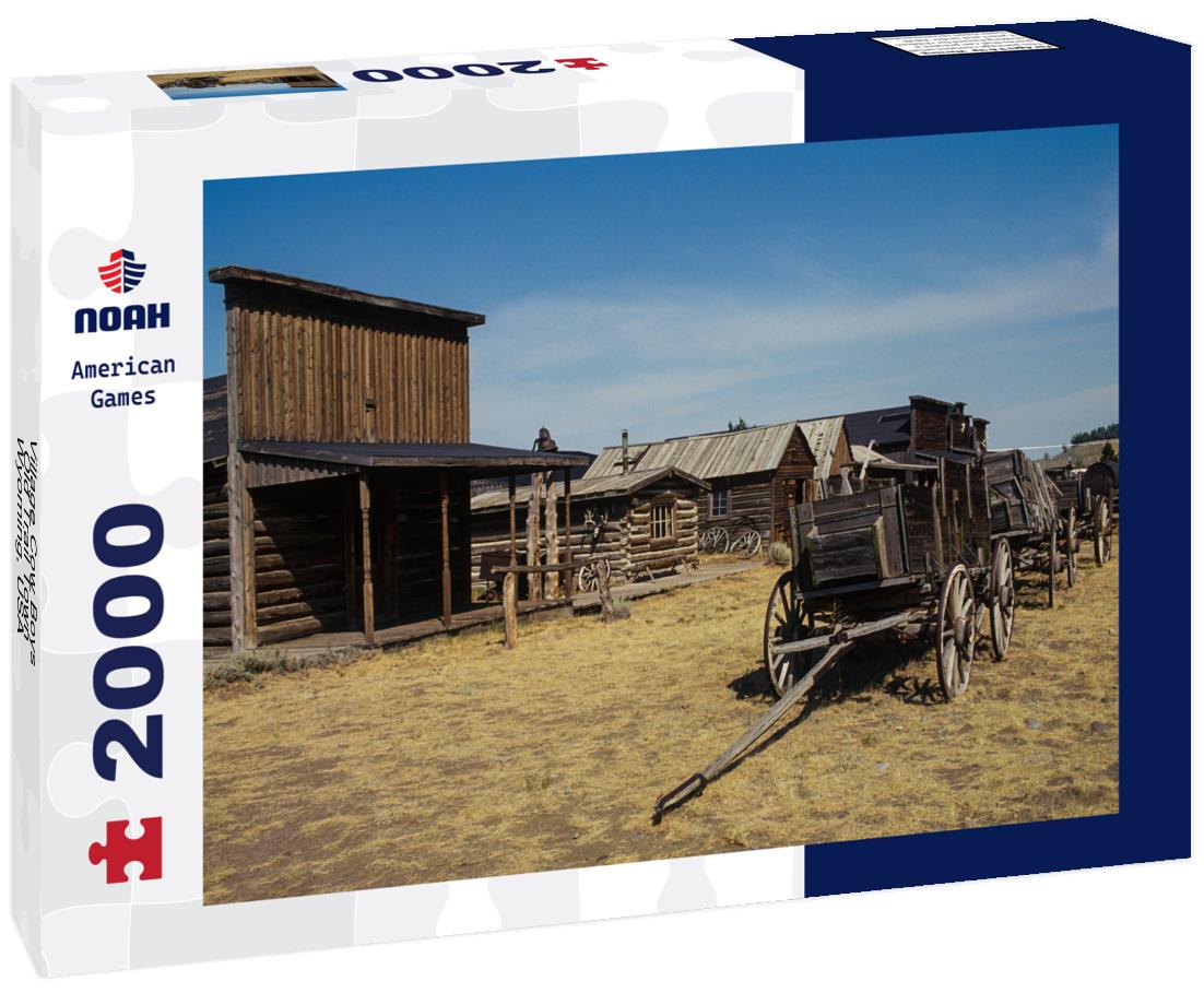 Village Cow Boys, Old Trail Town, Wyoming, USA 2000pc Puzzle