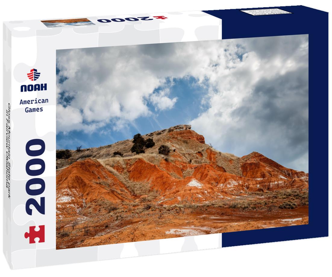 Gloss Mountain State park in Fairview Oklahoma 2000pc Puzzle