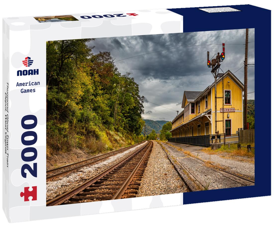 Thurmond Ghost Town Train Depot, West Virginia 2000pc Puzzle