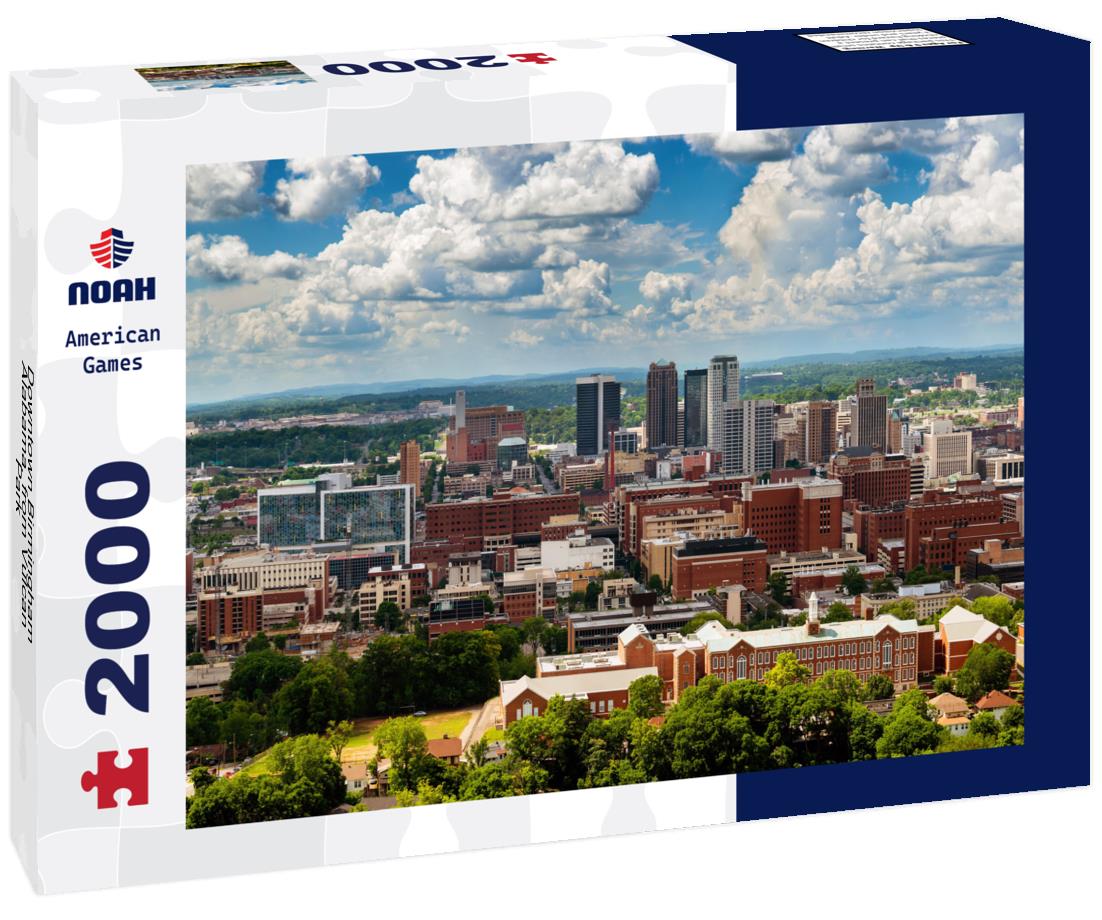 Downtown Birmingham, Alabama, from Vulcan Park 2000pc Puzzle