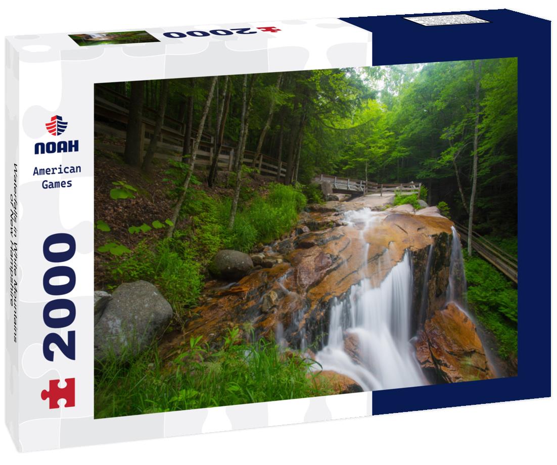 Waterfalls in White Mountains of New Hampshire 2000pc Puzzle