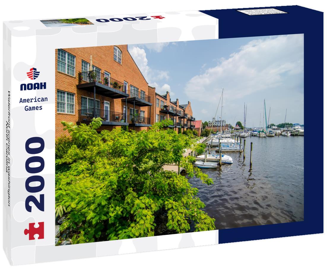 Waterfront scenes in washington North Carolina 2000pc Puzzle