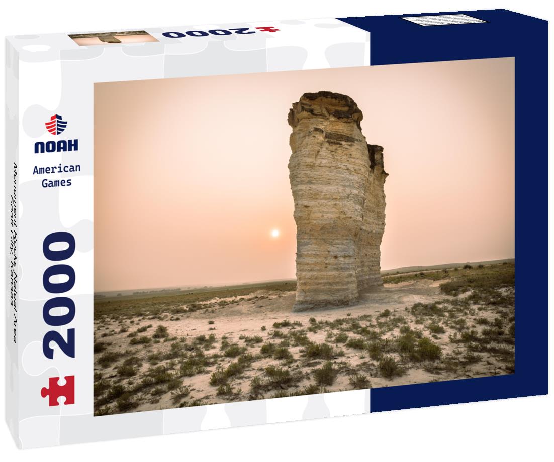 Monument Rocks Natual Area, Scott City, Kansas 2000pc Puzzle