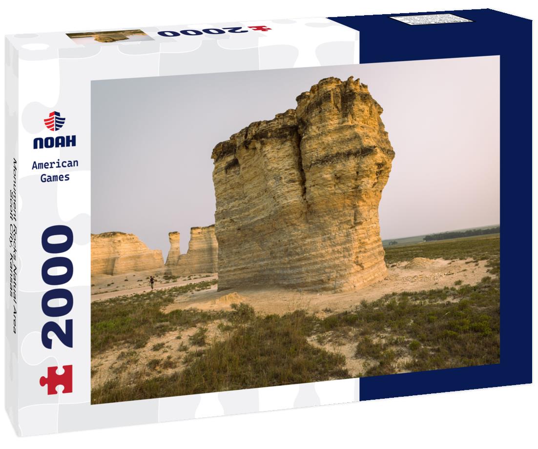 Monument Rocks Natual Area, Scott City, Kansas 2000pc Puzzle