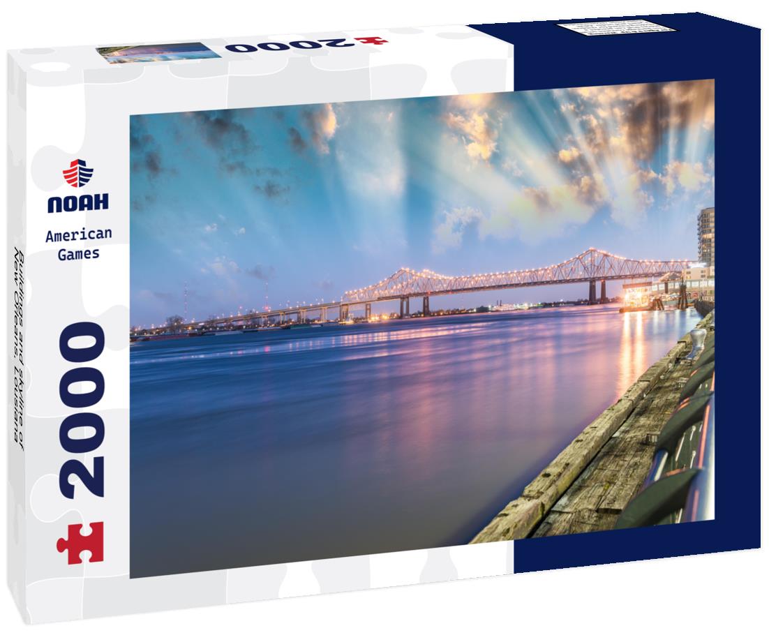 Buildings and skyline of New Orleans, Lousiana 2000pc Puzzle