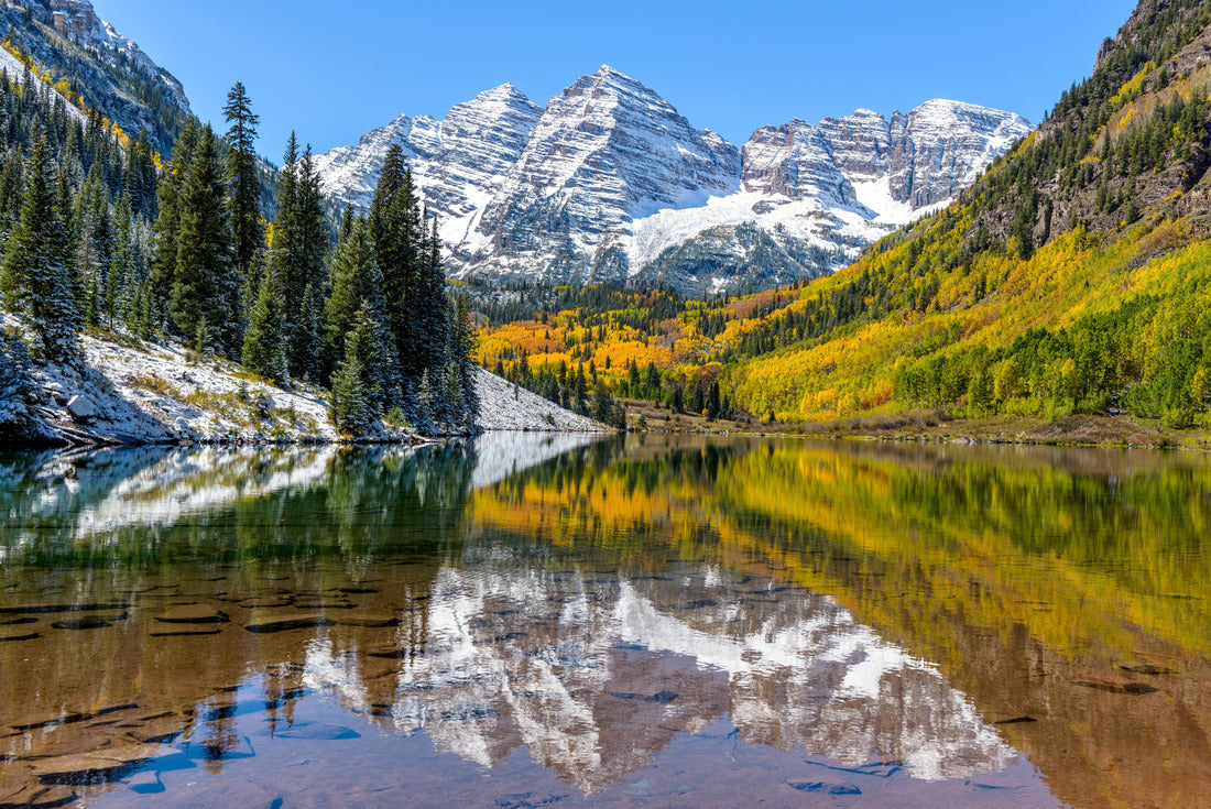 Maroon Bells and Maroon Lake, Aspen, Colorado 2000pc Puzzle