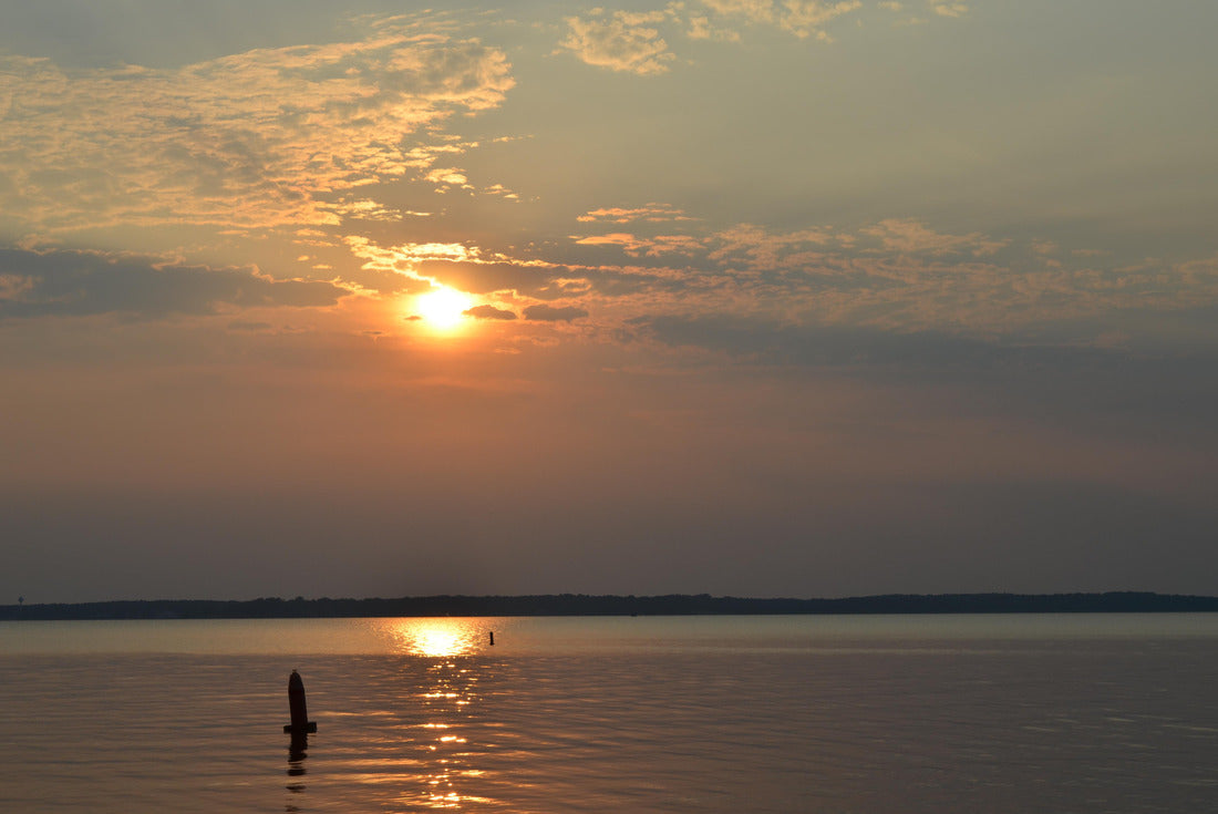 Ross Barnett reservoir at sunset, Mississippi 2000pc Puzzle