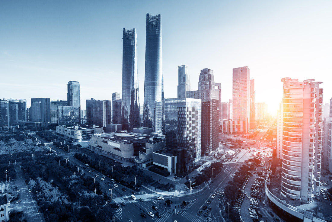 Noah Jigsaw Puzzle sky line of Tel Aviv towers and aerial israel 2000 pieces