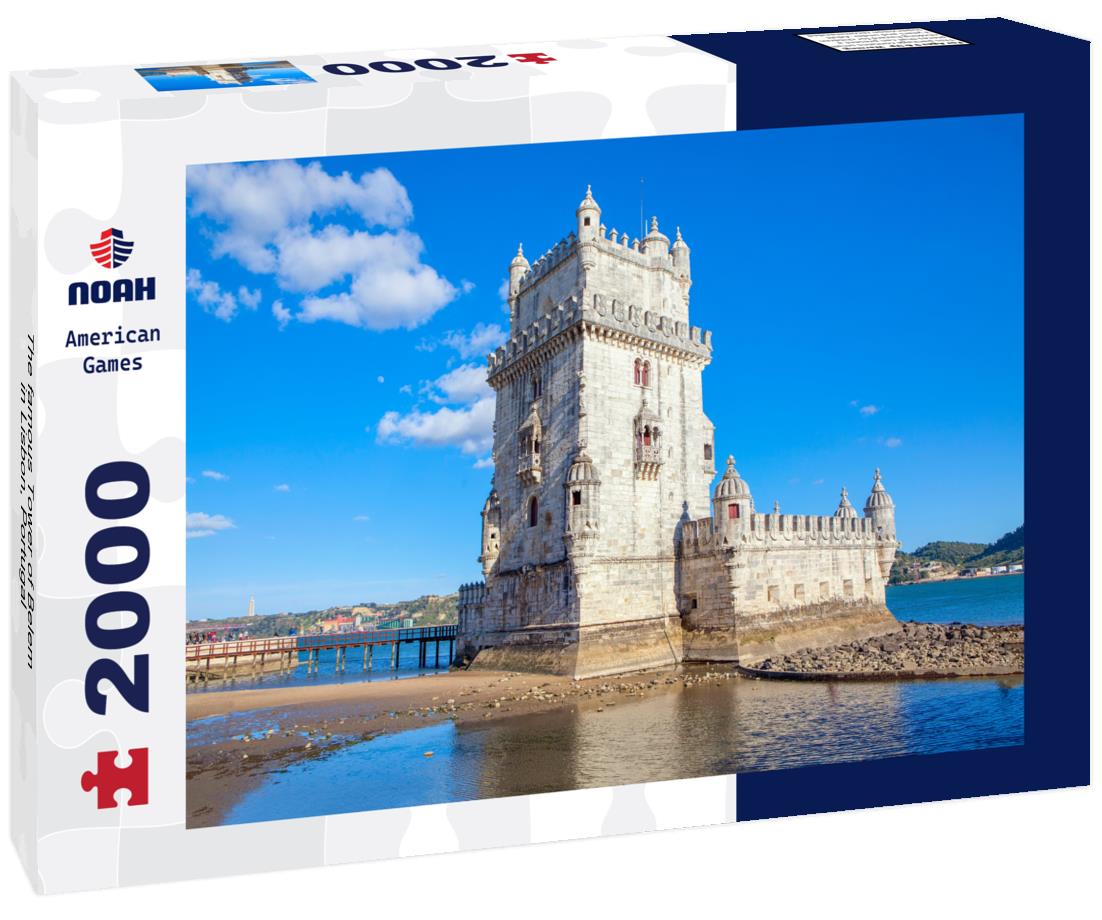 The famous Tower of Belem in Lisbon, Portugal 2000pc Puzzle