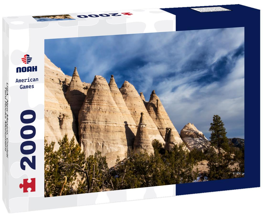 USA, New Mexico, Cochiti, Tent Rocks Monument 2000pc Puzzle