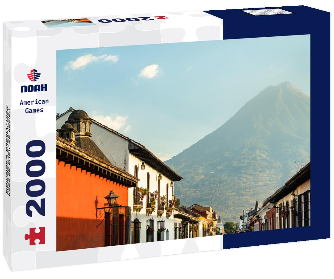 Volcan de Agua as seen from Antigua Guatemala 2000pc Puzzle