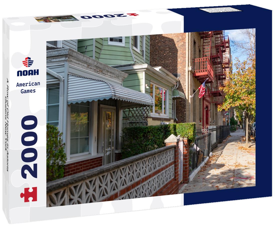 A Row of Old Homes in Astoria Queens New York 2000pc Puzzle