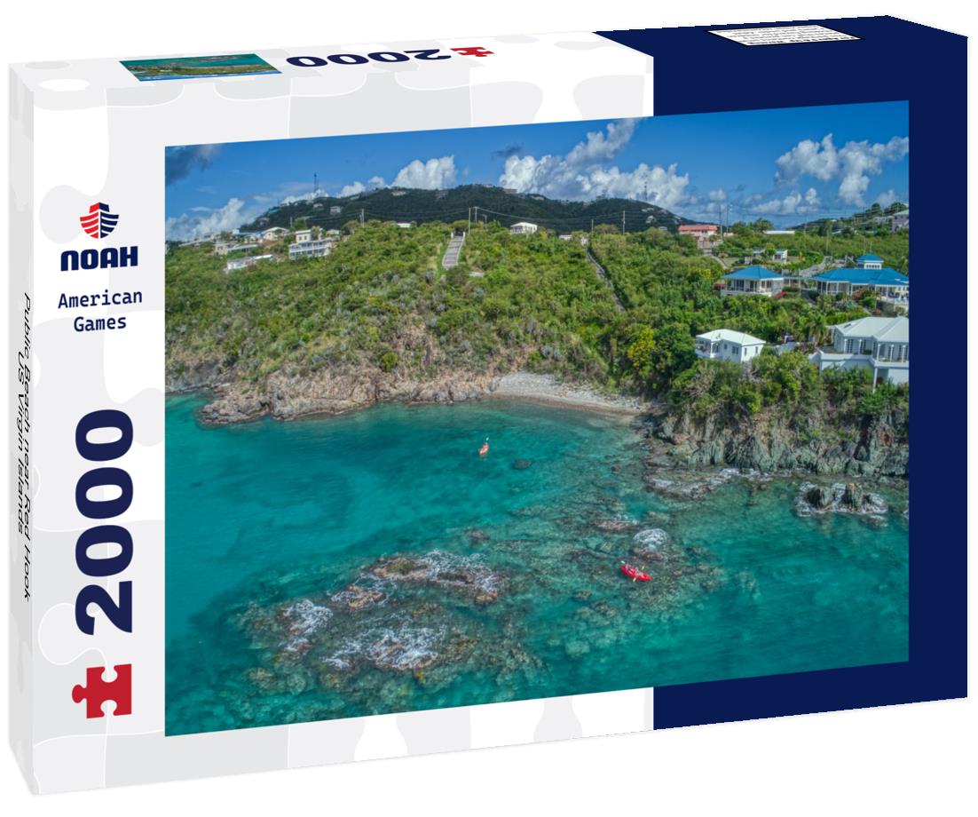 Public Beach near Red Hook, US Virgin Islands 2000pc Puzzle