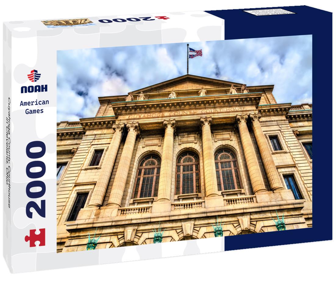 Cuyahoga County Courthouse in Cleveland, Ohio 2000pc Puzzle