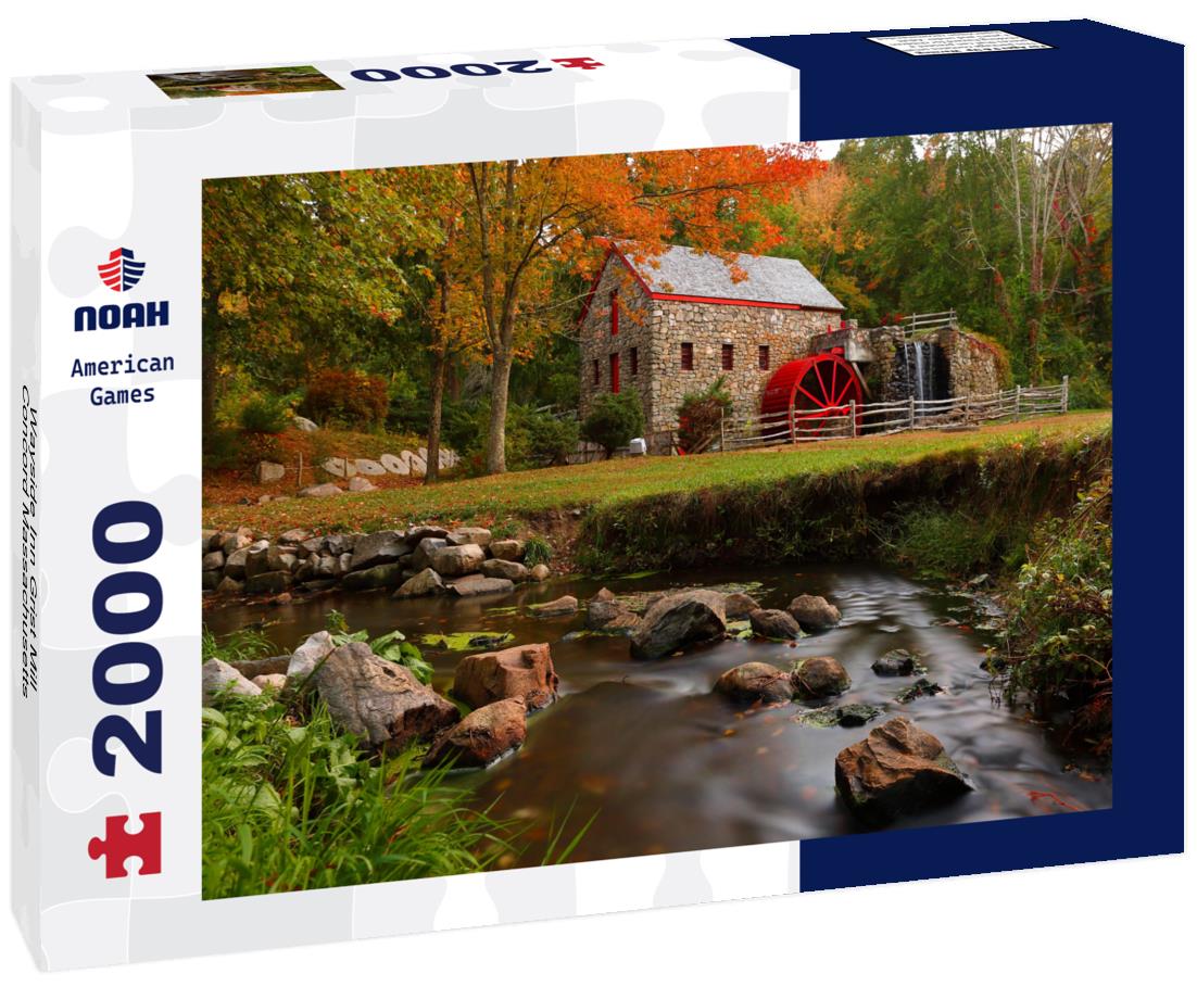 Wayside Inn Grist Mill, Concord Massachusetts 2000pc Puzzle