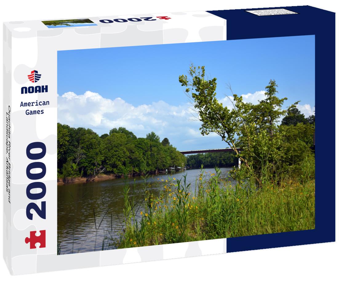 Ouachita River Bridge and Landscape, Arkansas 2000pc Puzzle