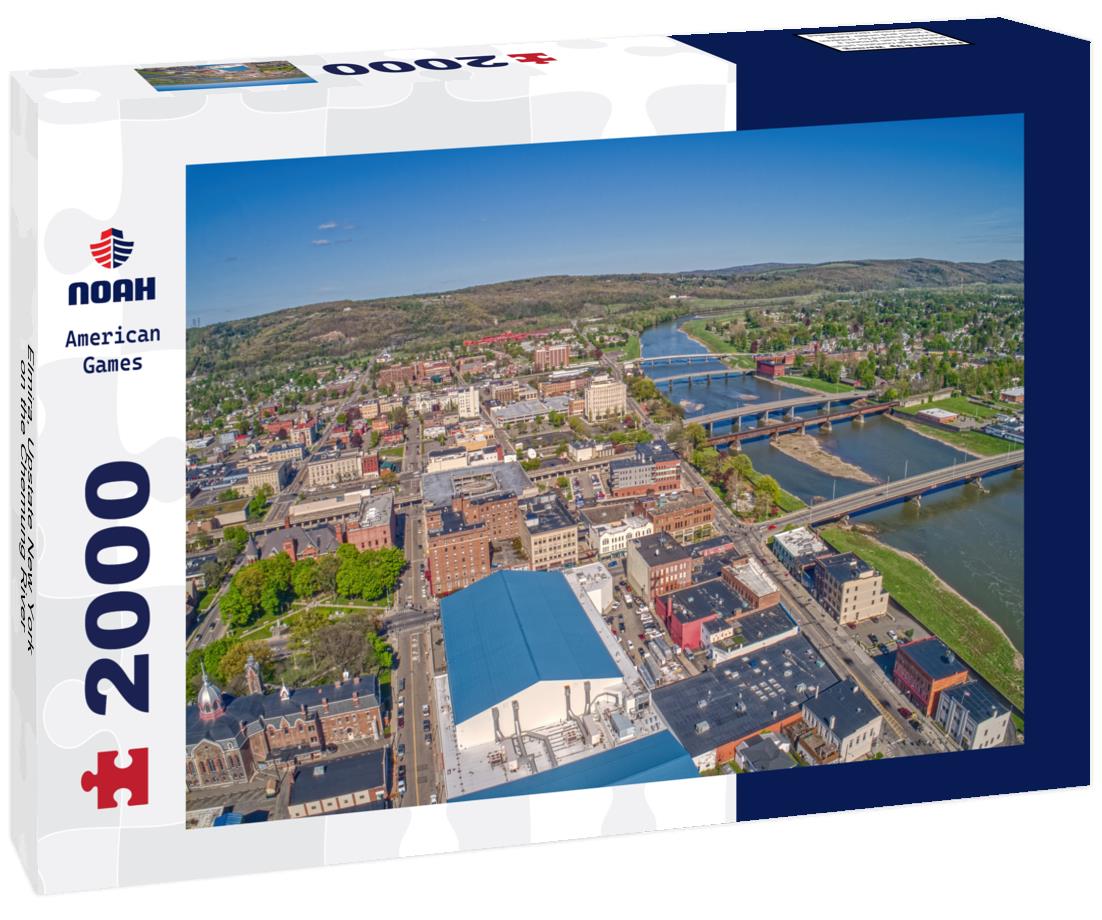 Elmira, Upstate New York on the Chemung River 2000pc Puzzle