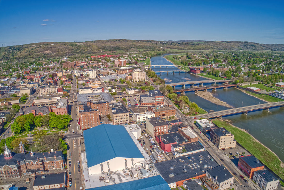 Elmira, Upstate New York on the Chemung River 2000pc Puzzle