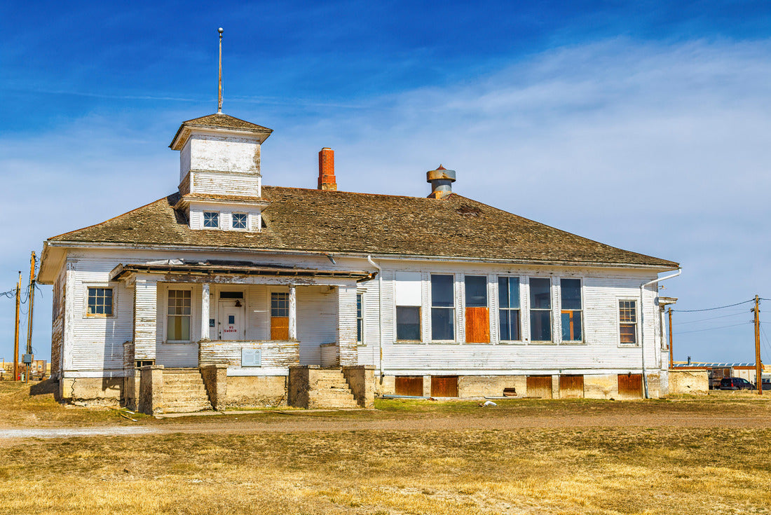 The abandoned school house in Ingomar Montana 2000pc Puzzle