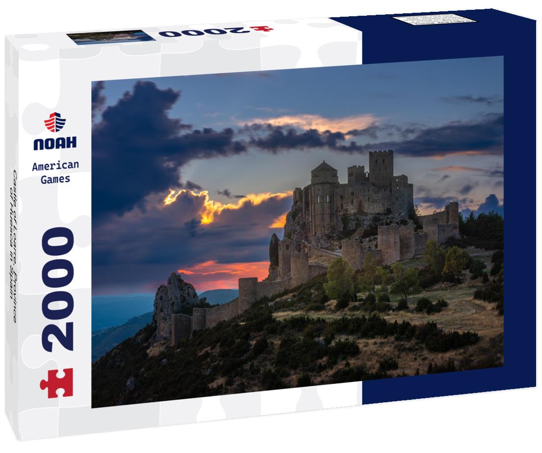 Castle of Loarre, Province of Huesca in Spain 2000pc Puzzle