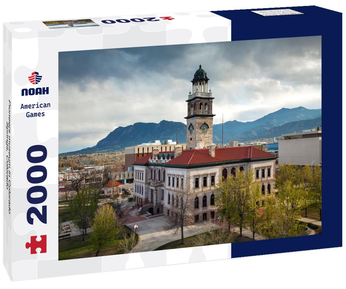 Pioneers museum in Colorado Springs, Colorado 2000pc Puzzle
