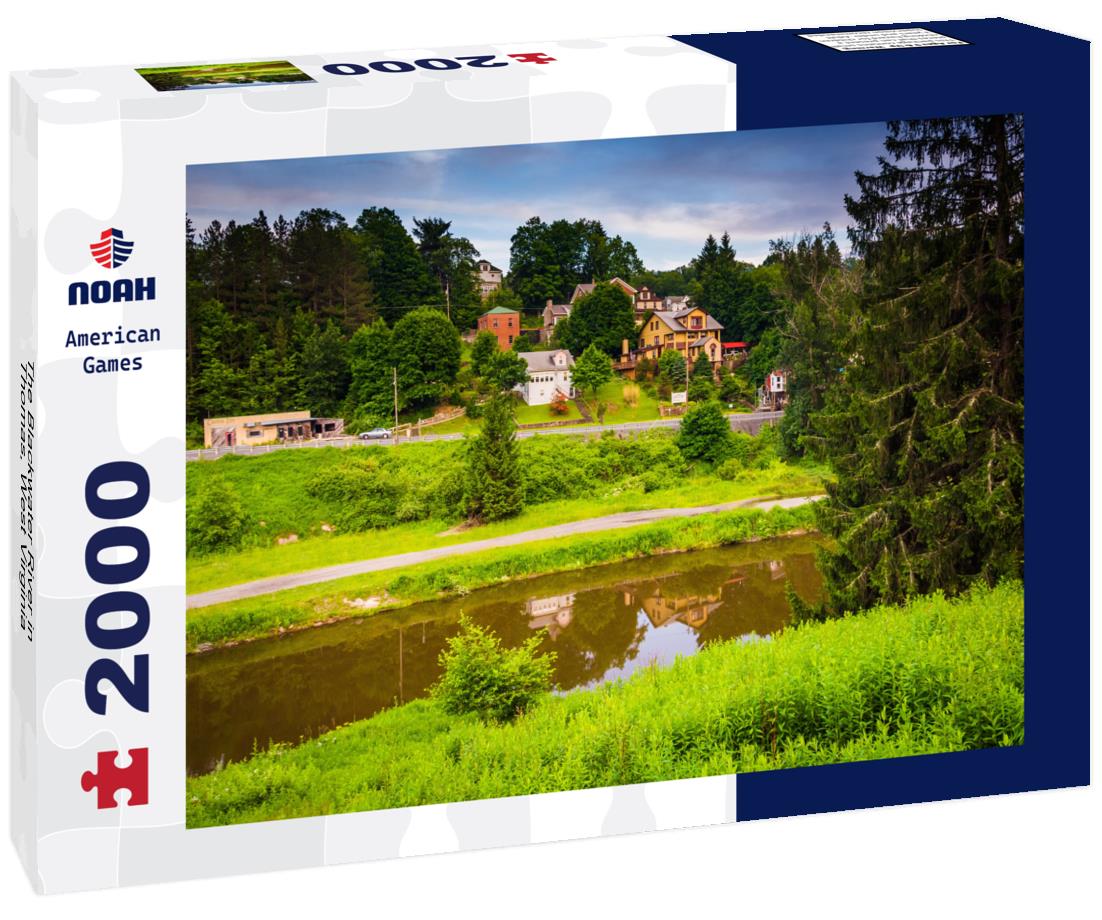 The Blackwater River in Thomas, West Virginia 2000pc Puzzle
