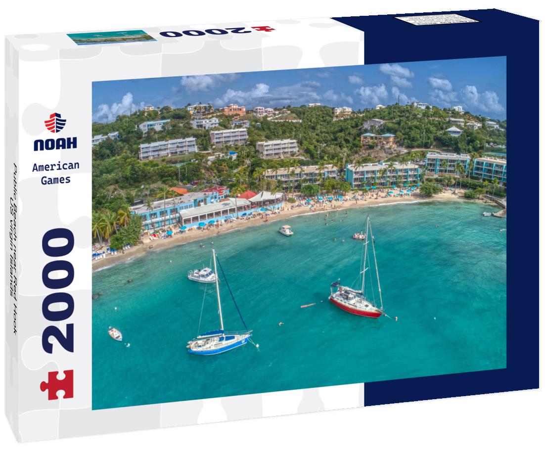 Public Beach near Red Hook, US virgin Islands 2000pc Puzzle