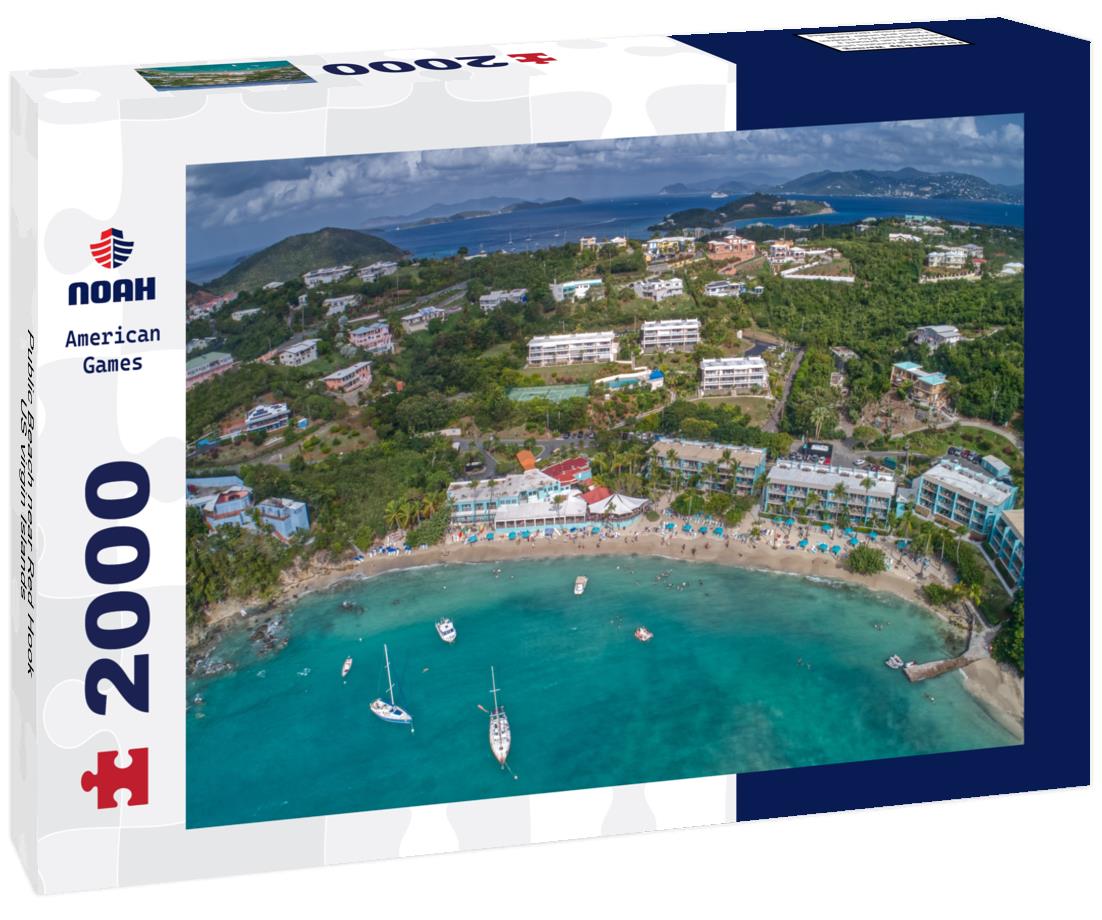 Public Beach near Red Hook, US virgin Islands 2000pc Puzzle
