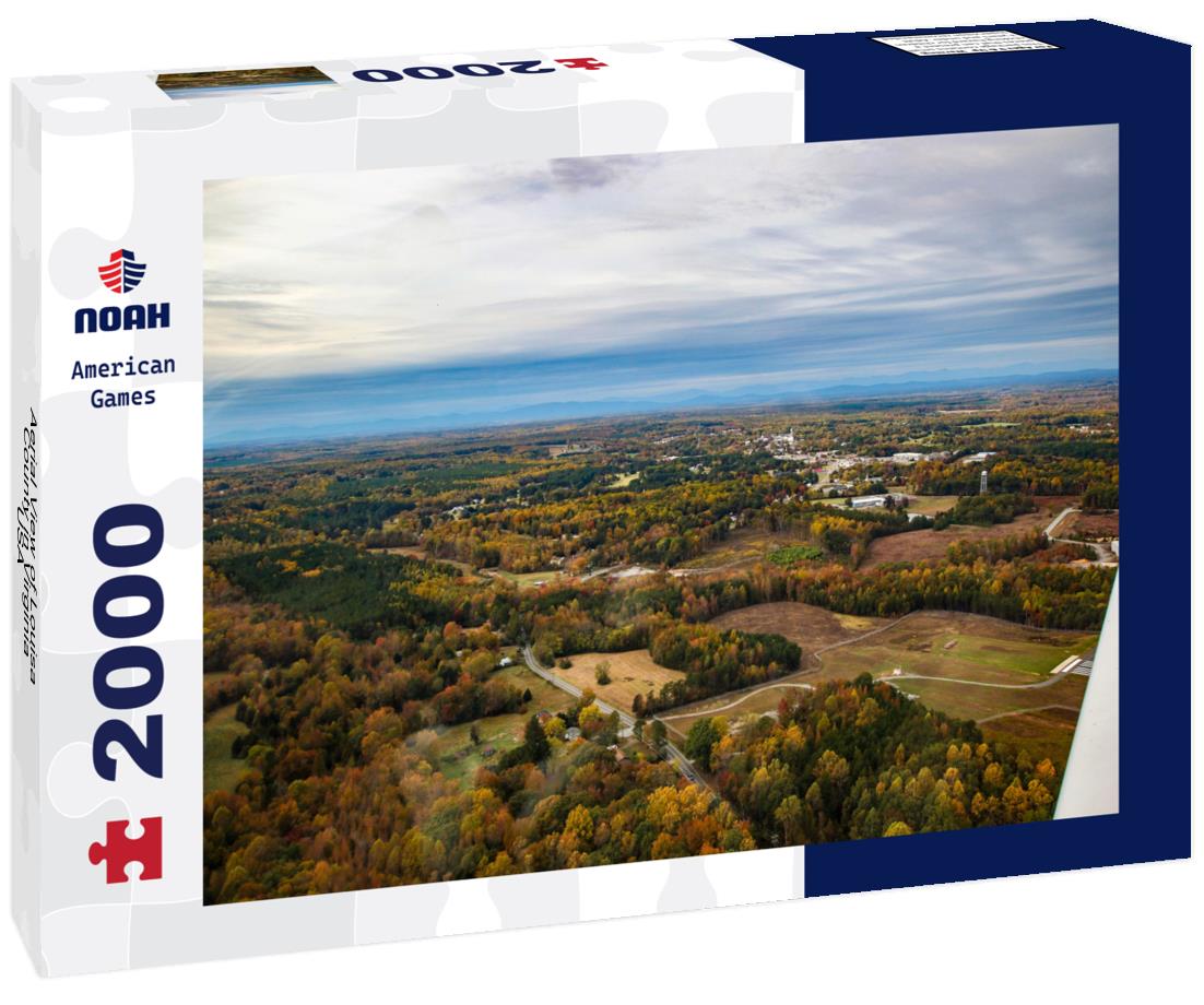 Aerial View of Louisa County in Virginia, USA 2000pc Puzzle