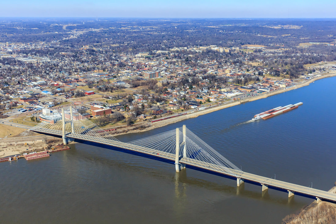 Aerial Photo of Cape Girardeau, Missouri, USA 2000pc Puzzle