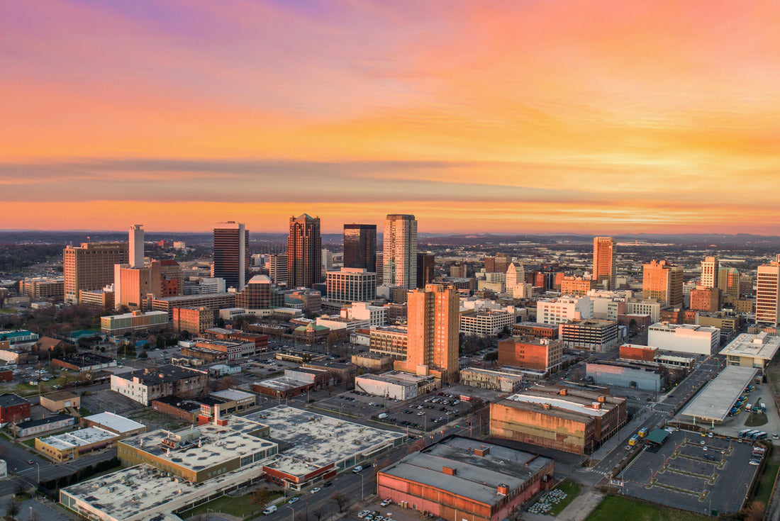 Noah Jigsaw Puzzle Birmingham, Alabama, USA Drone Skyline Aerial 2000 pieces