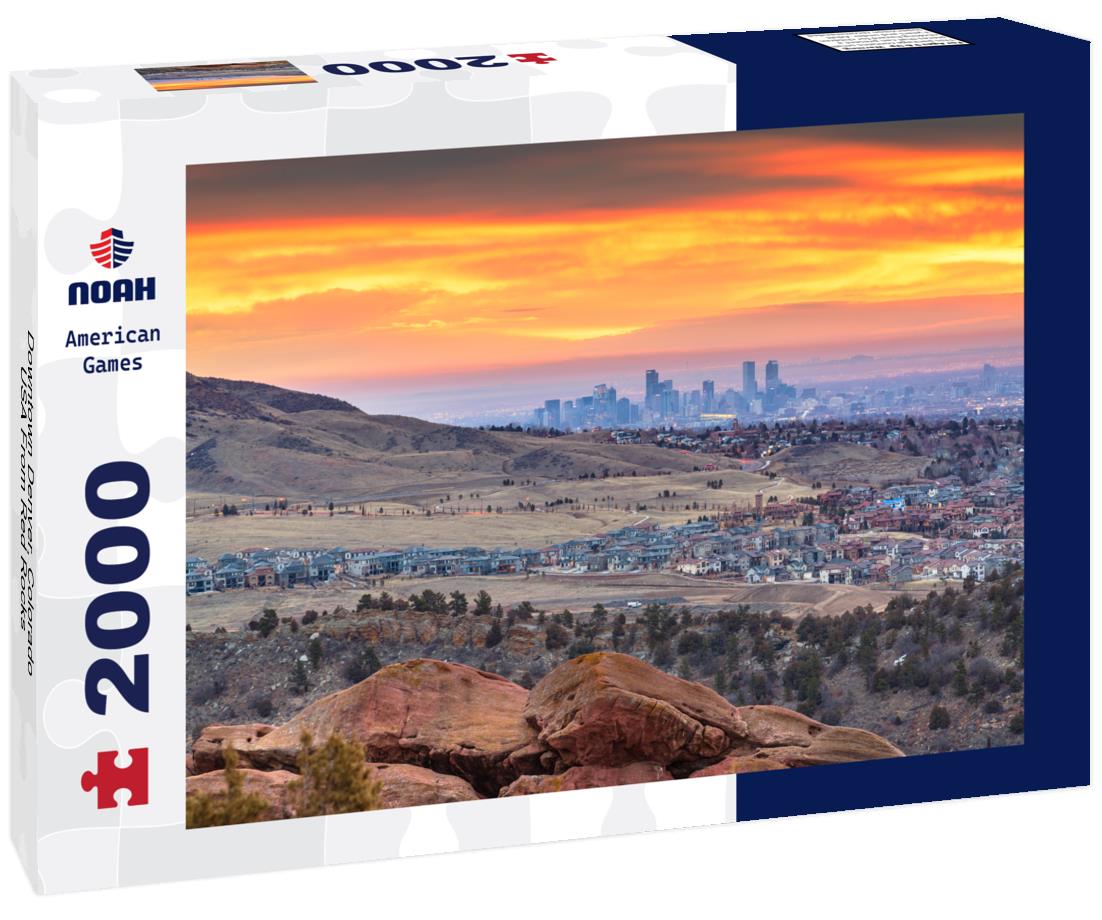 Downtown Denver, Colorado, USA From Red Rocks 2000pc Puzzle