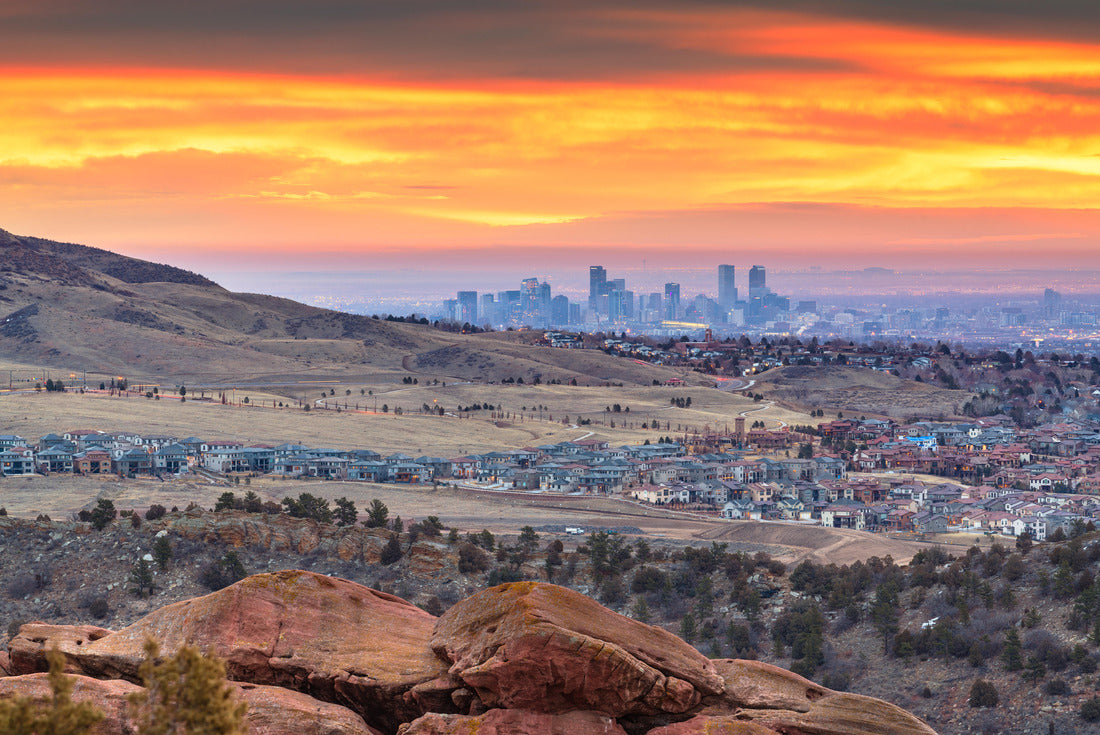 Downtown Denver, Colorado, USA From Red Rocks 2000pc Puzzle