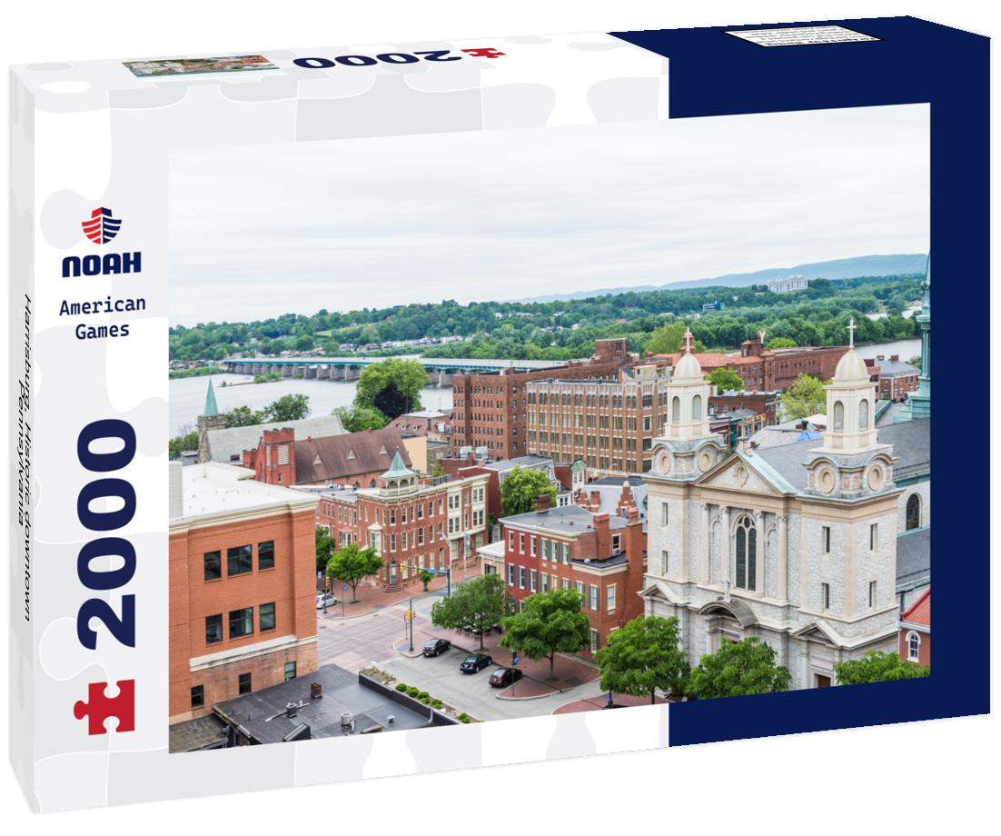 Harrisburg, Historic downtown, Pennsylvania 2000pc Puzzle