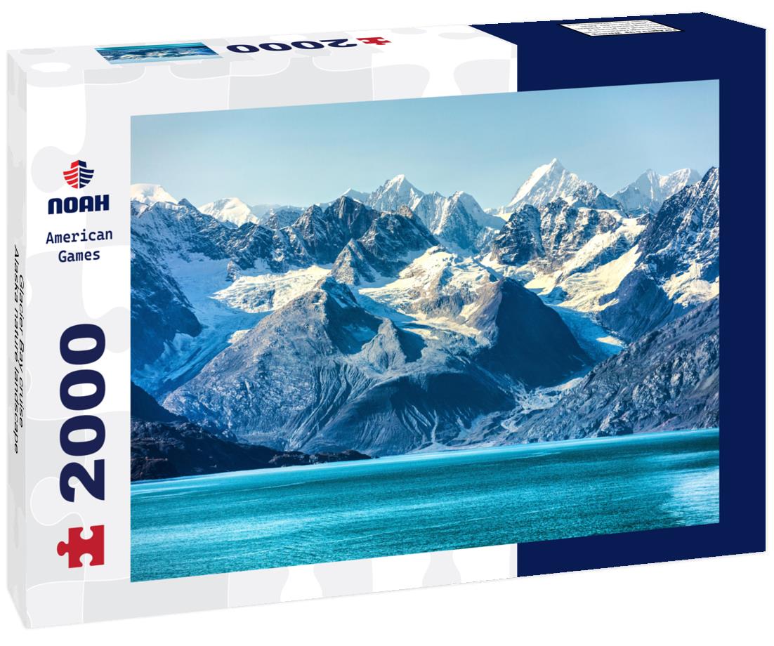 Glacier Bay cruise - Alaska nature landscape 2000pc Puzzle