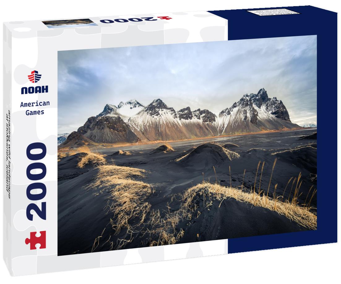 amazing wild landscape at stokksnes, iceland 2000pc Puzzle