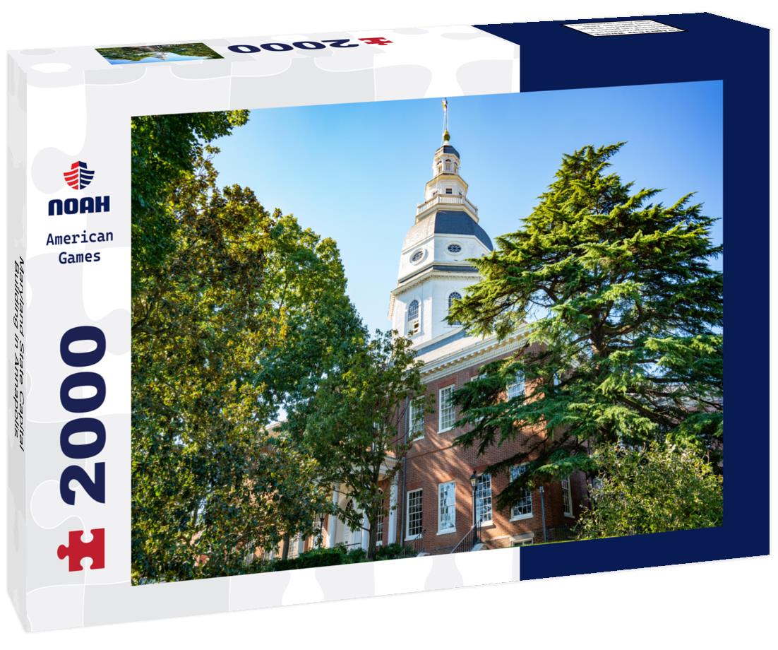 Maryland State Capital Building in Annapolis 2000pc Puzzle