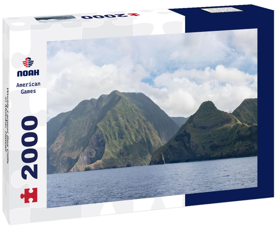 Worlds Largest Sea Cliffs in Molokai, Hawaii 2000pc Puzzle