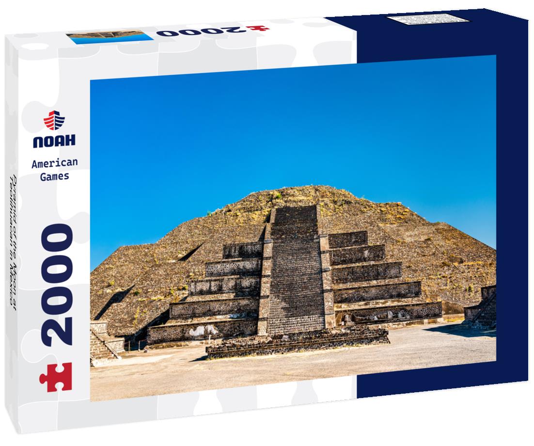 Pyramid of the Moon at Teotihuacan in Mexico 2000pc Puzzle